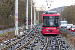 GT-N 259 zwischen Steinbachtal und Dallenbergbad. 13.02.2020 – André Werske