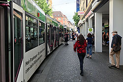 GTN 269 an der provisorischen Haltestelle "Dominikanerplatz" 21.05.2016 – André Werske