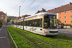 Artic Tram zwischen Neunerplatz und Wörthstraße. 18.10.2014 – André Werske