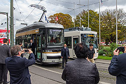 VIP-Fahrt mit der Artic Tram. 20.10.2014 – André Werske