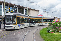 Artic Tram aus Finnland zu Gast in Würzburg.