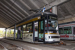 Präsentation der Artic Tram für Fachbesucher im Betriebshof Heuchelhof. 20.10.2014 – André Werske