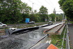 Gleissanierung in der Mergentheimer Straße. 24.05.2015 – André Werske