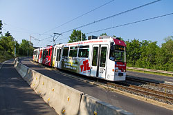 GT-E 206 am unteren Abschnitt der Steilstrecke zum Stadtteil Heidingsfeld. 12.06.2015 – André Werske