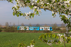 GT-E 202 in Rottenbauer zwischen den Haltestellen  Brombergweg und Max-Mengeringhausen-Straße. 18.04.2018 – André Werske