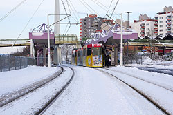 GTE 201 an der Haltestelle "Straßburger Ring". 28.12.2014 – André Werske