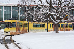 GT-E wendet am Hauptbahnhof 25.12.2010 – André Werske