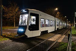 Anlieferung des ersten GT-F. 17.12.2024 – WVV/WSB