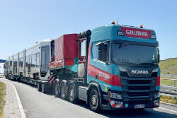 GT-F auf Tieflader, Autobahn-Raststätte Würzburg Nord. 27.05.2026 – André Werske