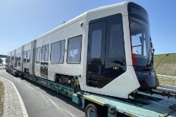 GT-F auf Tieflader, Autobahn-Raststätte Würzburg Nord. 27.05.2026 – André Werske