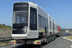 GT-F auf Tieflader, Autobahn-Raststätte Würzburg Nord. 27.05.2026 – André Werske