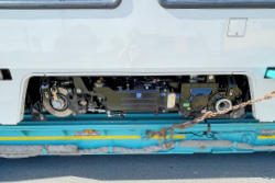 GT-F auf Tieflader, Autobahn-Raststätte Würzburg Nord. 27.05.2026 – André Werske