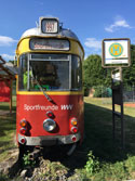 GT-H als Vereinsheim am Heuchelhof. 06.07.2019 – André Werske