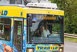 GT-N 262 auf der Steilstrecke zwischen Heidingsfeld und Heuchelhof. 29.07.2016 – André Werske