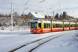 GTN 250 biegt von Rottenbauer kommend zum Athener Ring ab. 28.12.2014 – André Werske