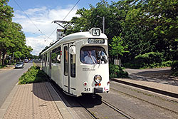 GTW-D8 in der Frankfurter Straße.