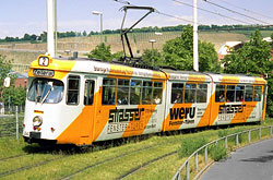 GTW-D8 am Neunerplatz; © 05/1999, André Werske