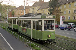 Partybahn in der Zellerau