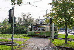 Partybahn in der Wendeschleife am Dallenbergbad.