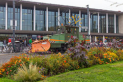 Ellok 299 vor dem Würzburger Hauptbahnhof. 29.10.2015 – André Werske