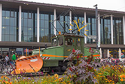 Ellok 299 vor dem Würzburger Hauptbahnhof. 29.10.2015 – André Werske